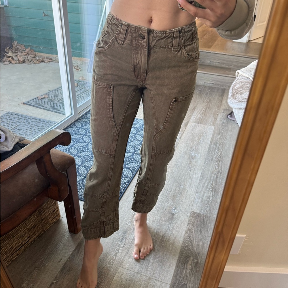 We The Free Olive Ankle Jeans